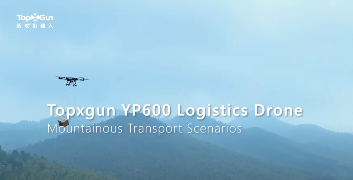 Topxgun YP600 Taşıma İHA'sı - Dağlar ve Orman Malzeme Teslimat Uygulaması